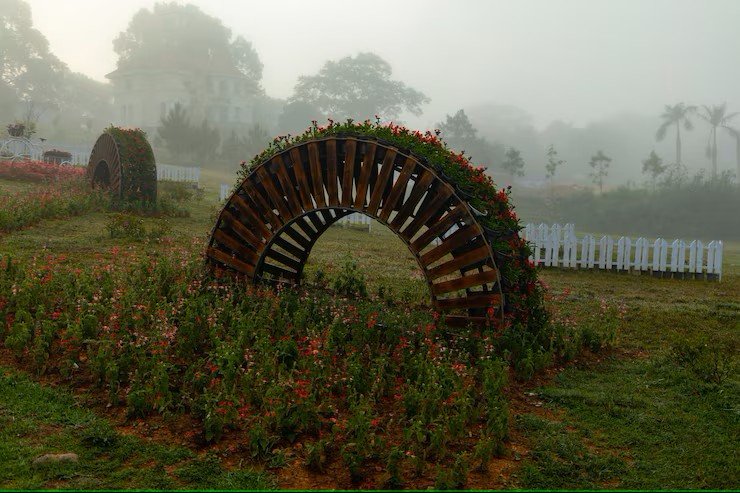 Chettiar Park Flowerbeds